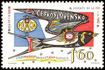 Picture of Postage Stamp issued for the FIP congress 