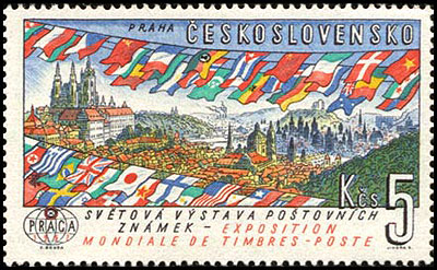 icture of Postage Stamp for the PRAGA 1962 World Stamp Exhibition